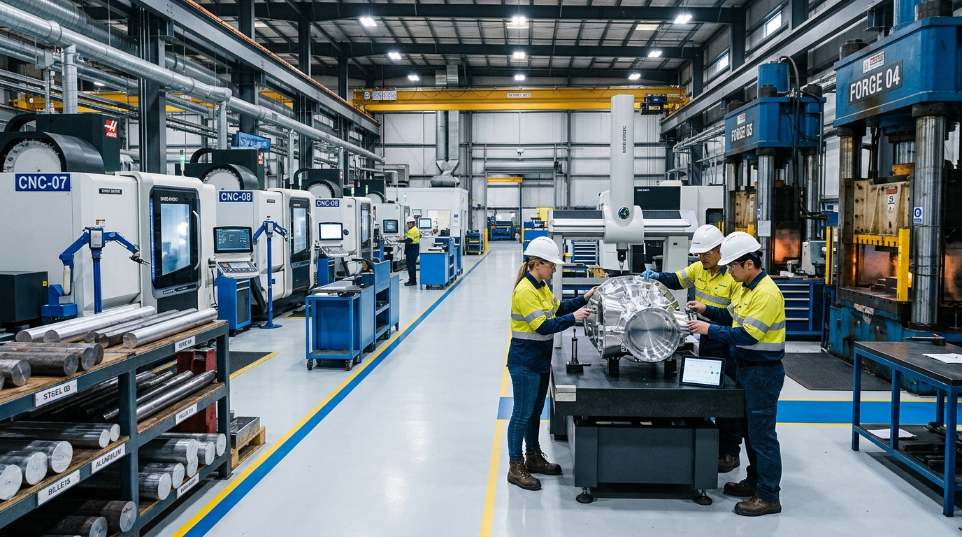 Industrial Manufacturing Infrastructure & Quality Control