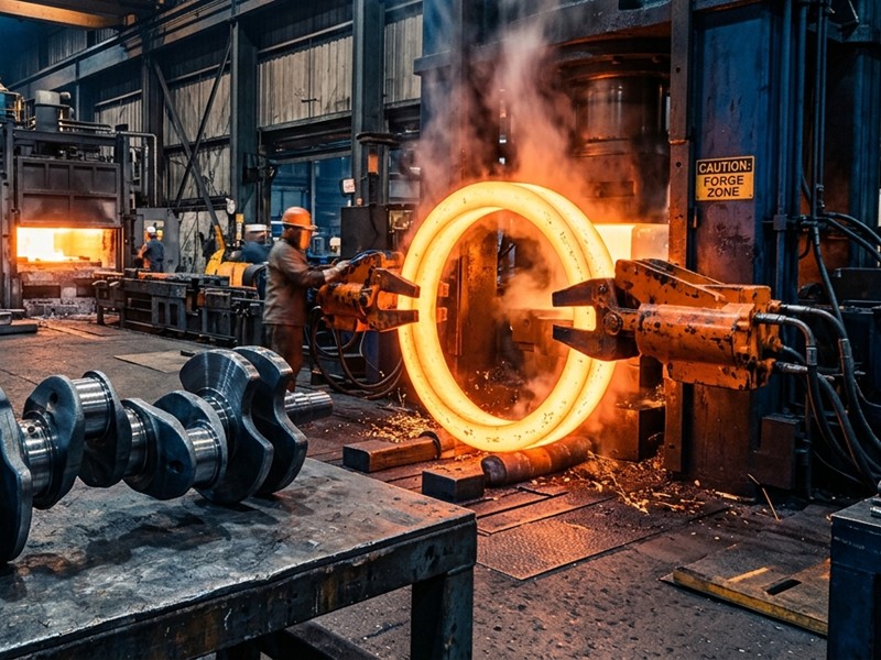 Drop Forging Shop & Heavy Press