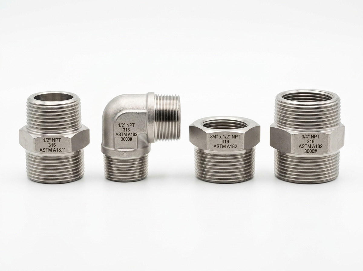 Threaded Pipe Fittings ASME B16.11